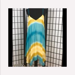 Allen B Sharkbite Slip Dress 10